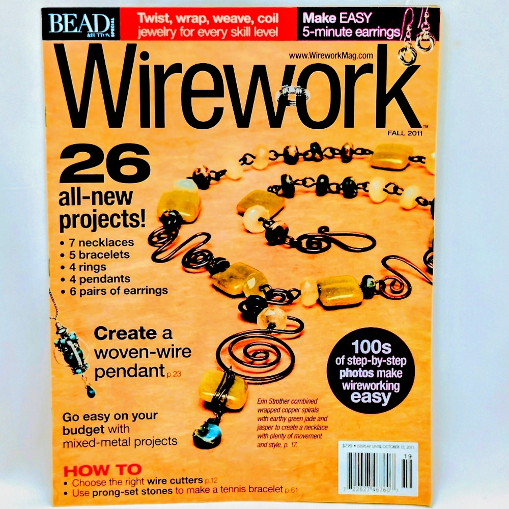 Wirework Magazine – Fall 2011 – 26 Jewelry Projects – Bead & Button Series